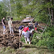 Odbahnění přehrady 2006-2008