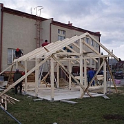 Pergola a hřiště