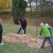 Sázení lip 26. 10. 2018