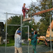 Oprava oplocení víceúčelového hřiště 2019