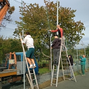 Oprava oplocení víceúčelového hřiště 2019